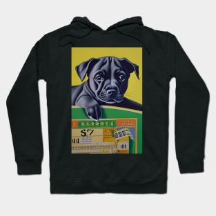 Dog Lottery ticket design Hoodie